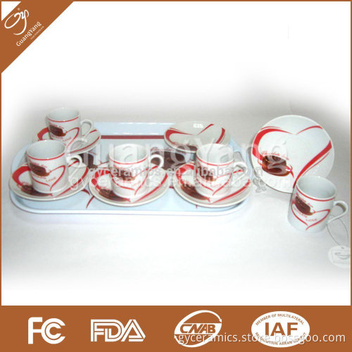 15pcs tea set with fine bone china